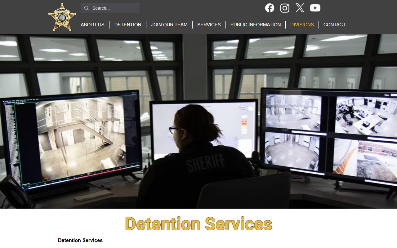 Orange County Detention Center inmate custody categories